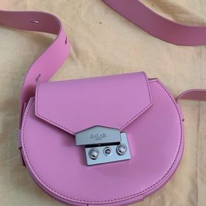 SALAR Milano pink side purse